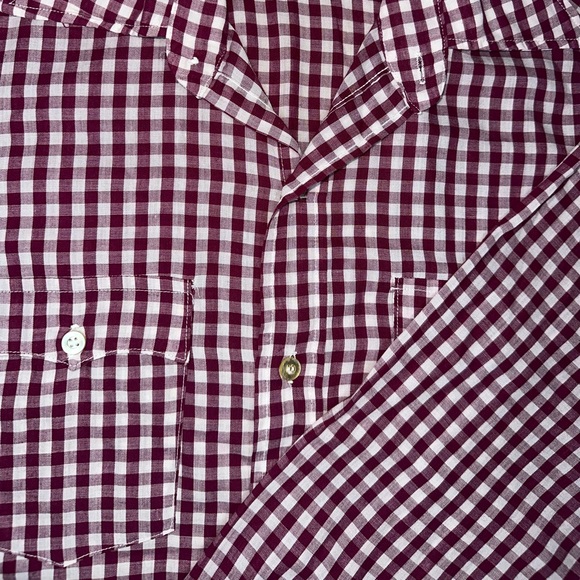 Vintage 70s/80s Levi’s Gingham Button Up Shirt Men’s M Made in USA Western - Picture 8 of 8